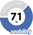 Seobility SEO Score για mauroudis.gr